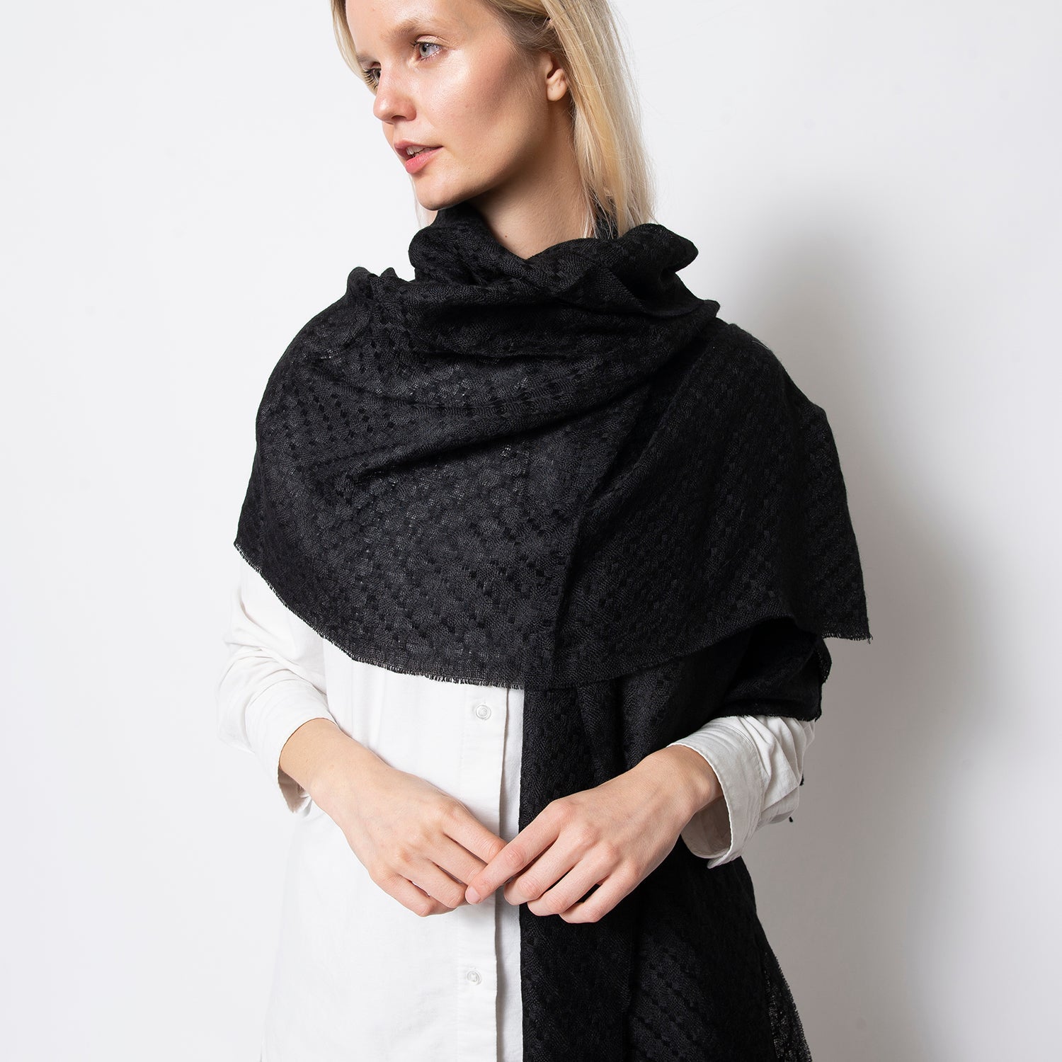 Chal Baby Alpaca Purity Negro