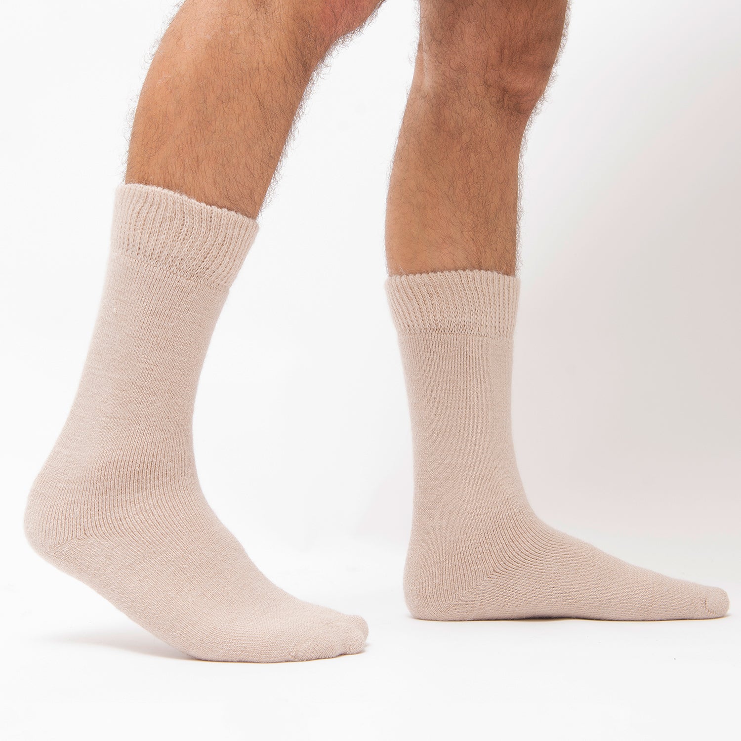 Medias de Alpaca totalmente afelpada Comfort Total