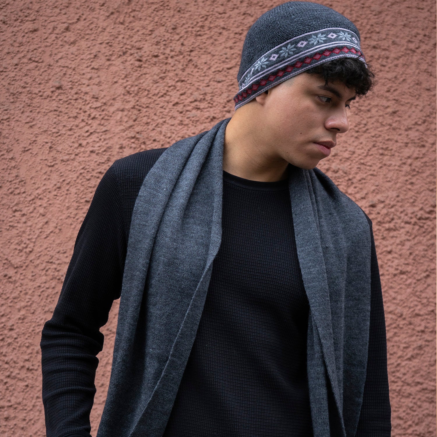 BIPACK Gorro & Bufanda Alpaca
