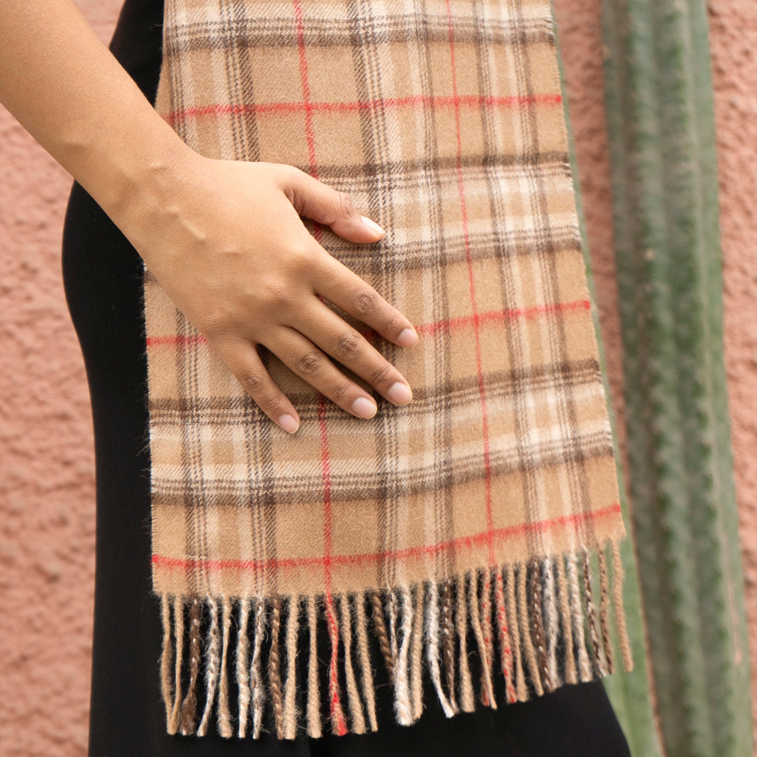 Bufanda Baby Alpaca Escocesa