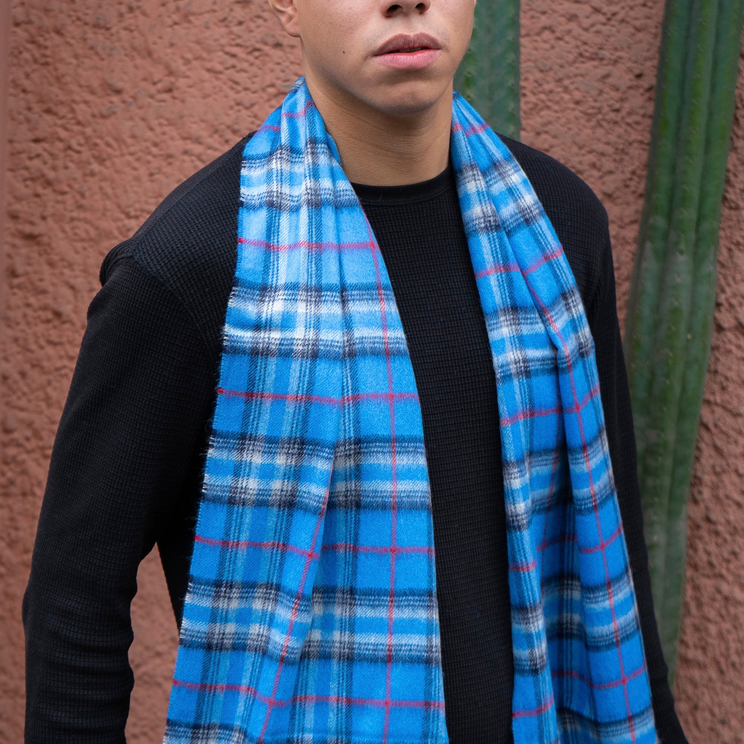 Bufanda Baby Alpaca Escocesa