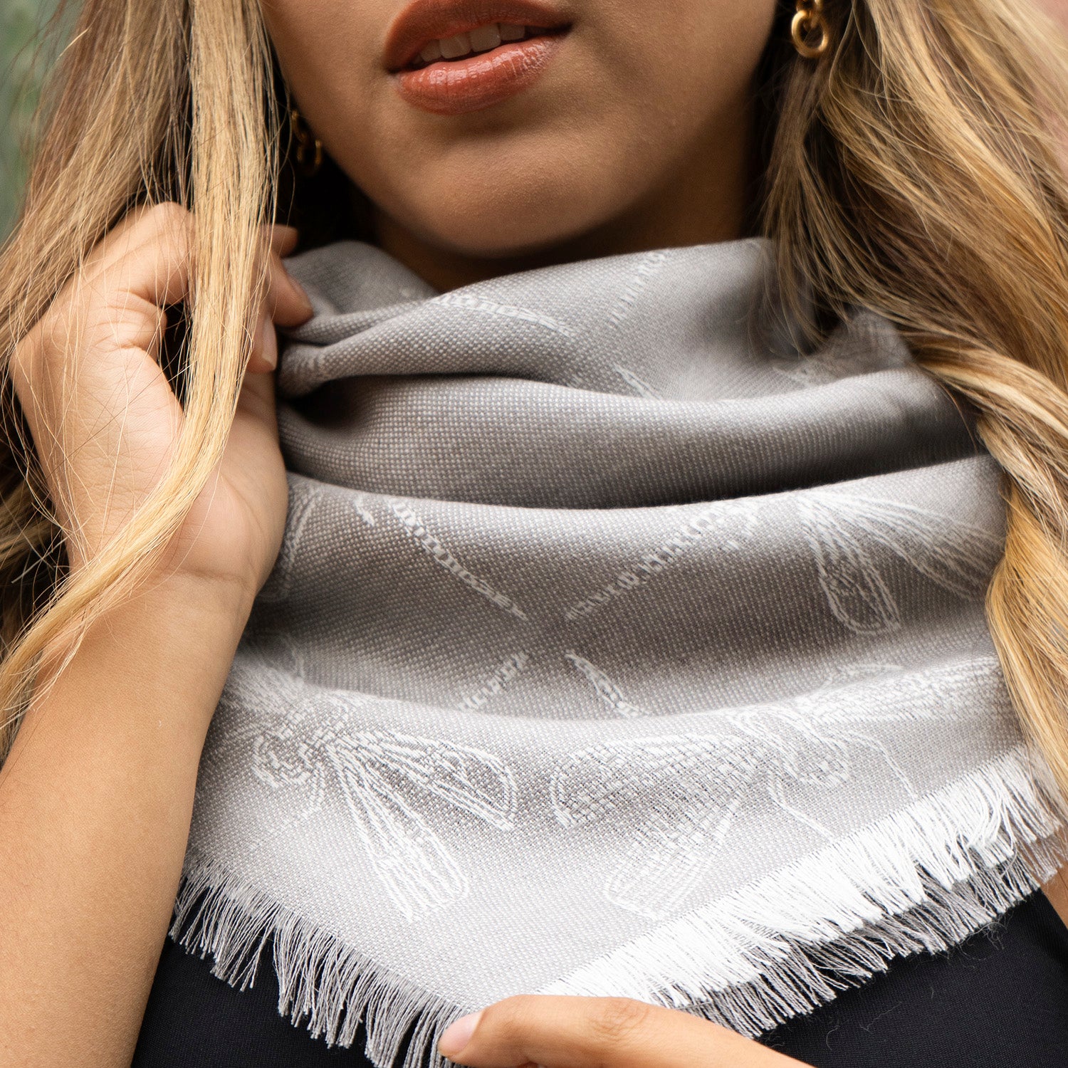 Chal Baby Alpaca diseño Libélula