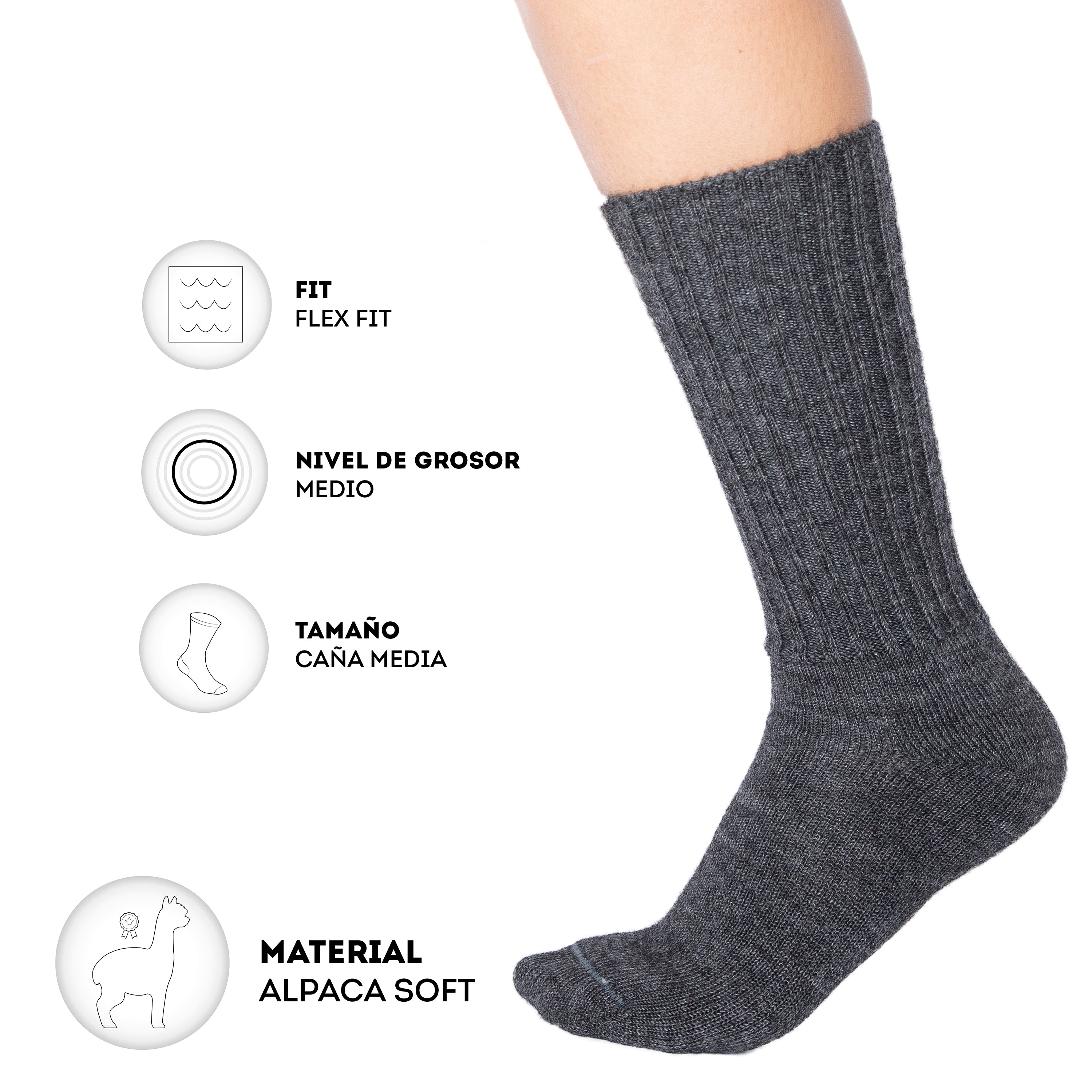 Medias de Alpaca Versátiles