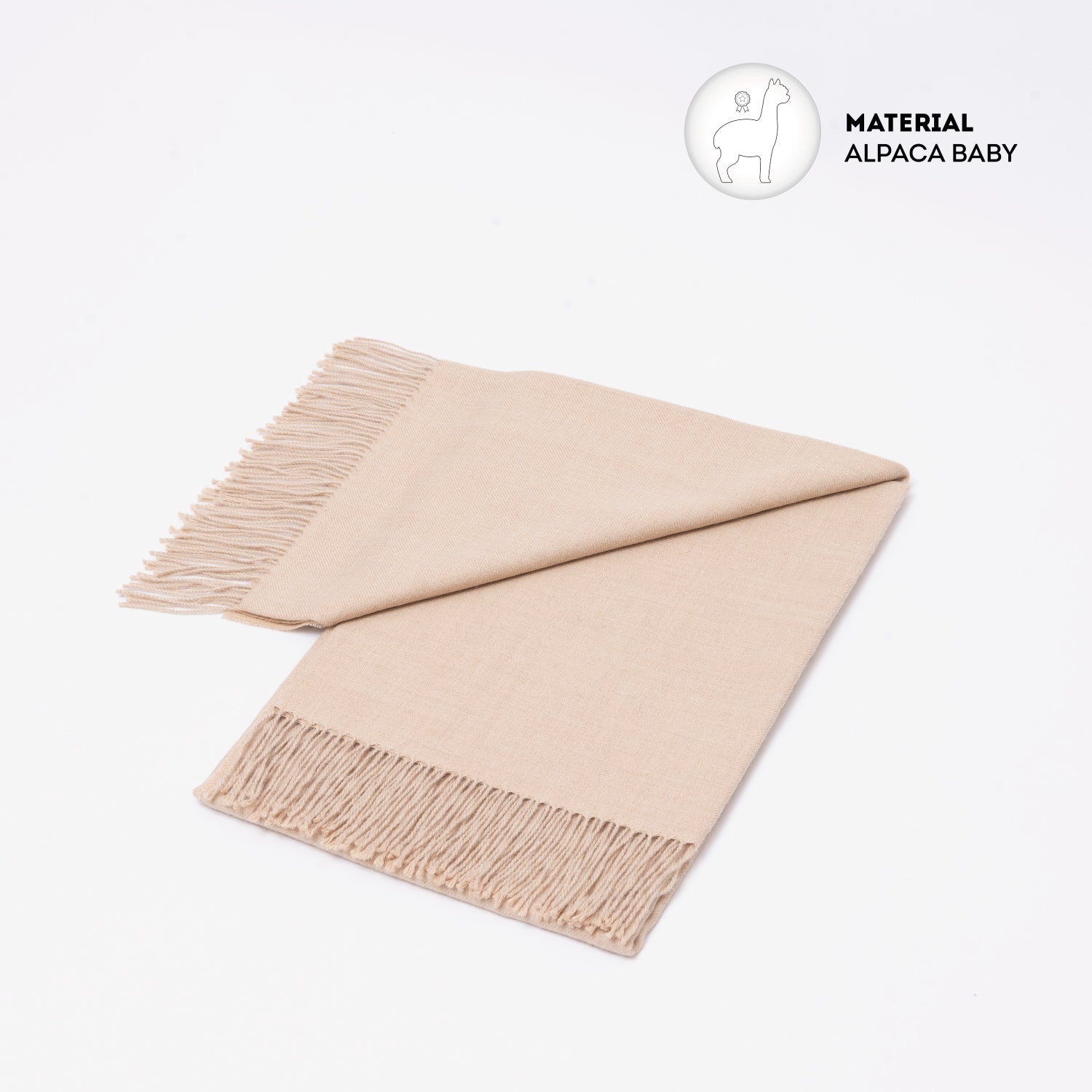 Manta Baby Alpaca Sara Sara Beige