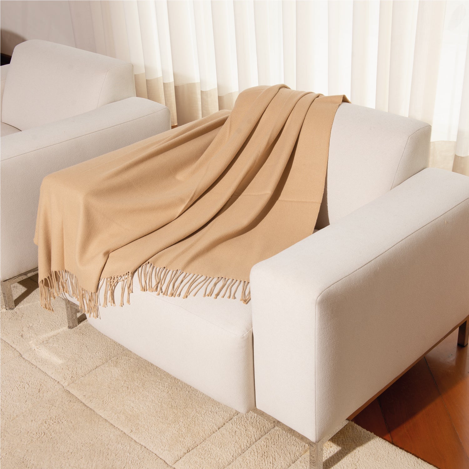 Manta Trinity Carabaya Beige