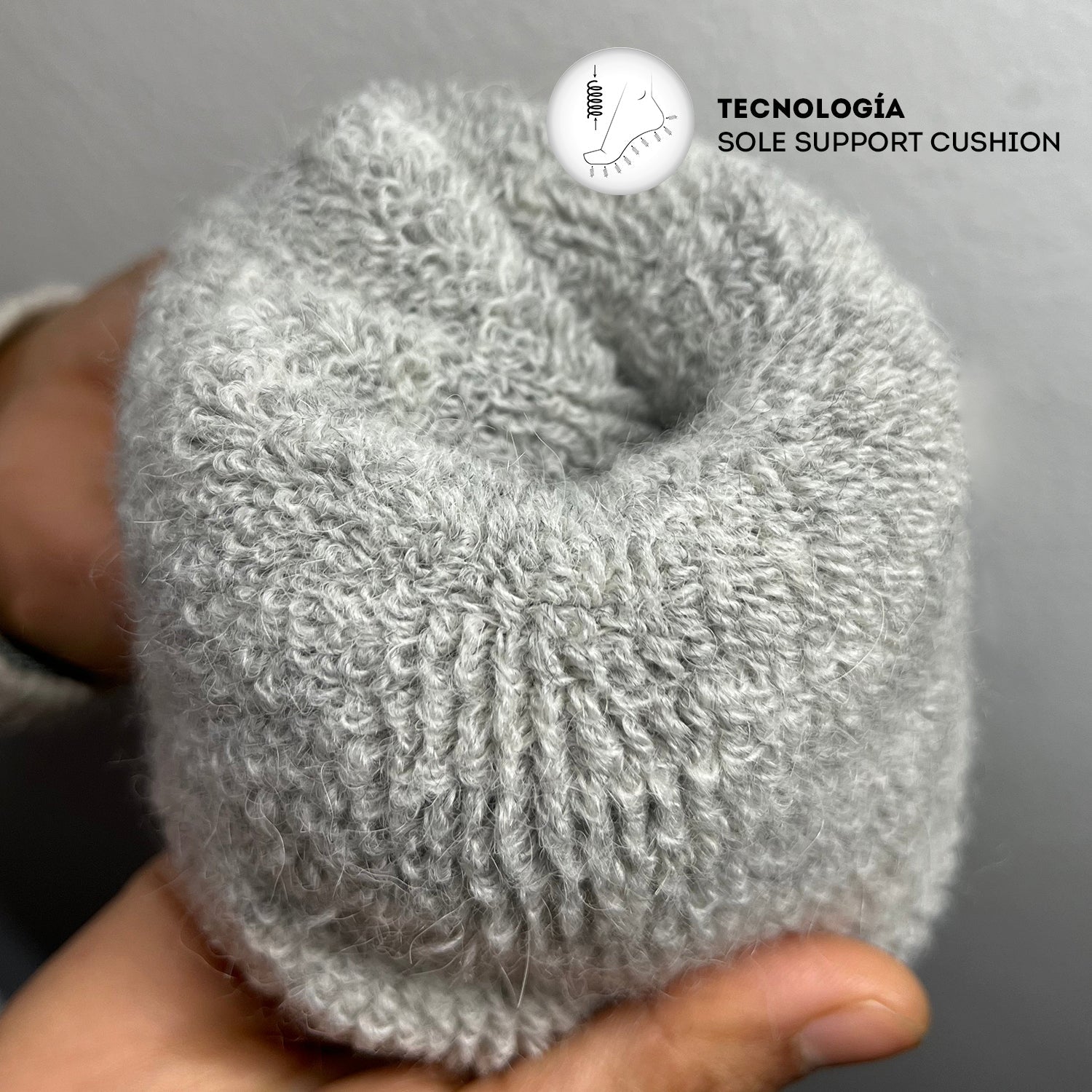 MEDIAS DE ALPACA TOTALMENTE AFELPADAS IDEALES PARA EMBARAZADAS Y DIABÉTICOS