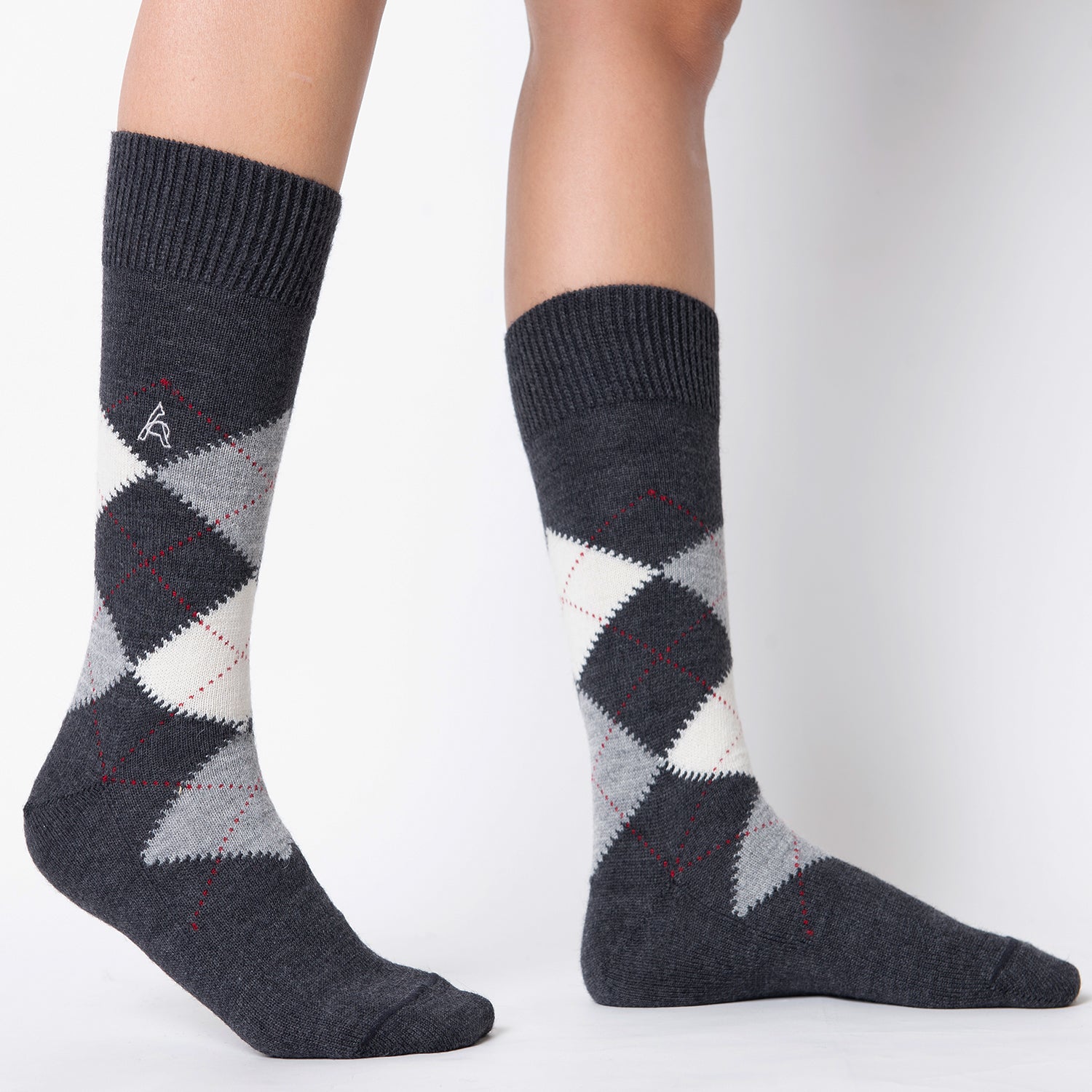 Medias de Baby Alpaca Intarsia