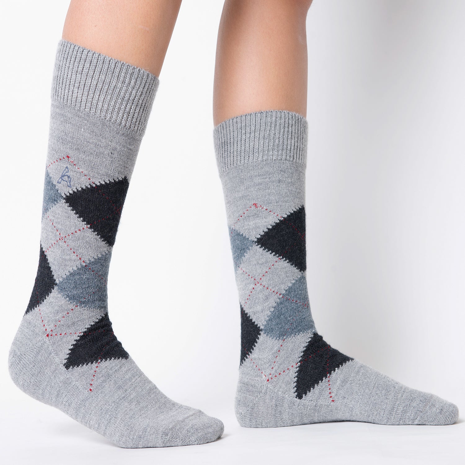 Medias de Baby Alpaca Intarsia