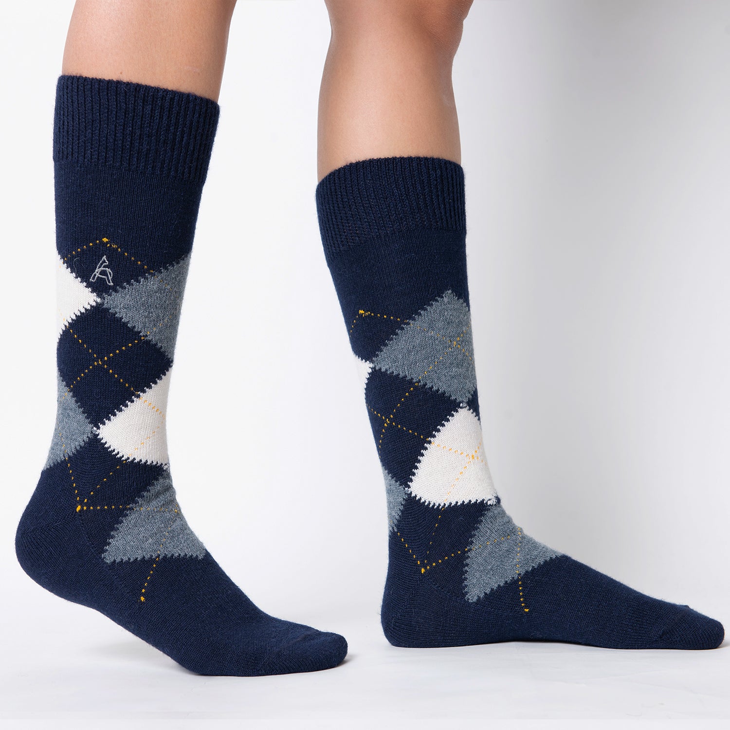 Medias de Baby Alpaca Intarsia