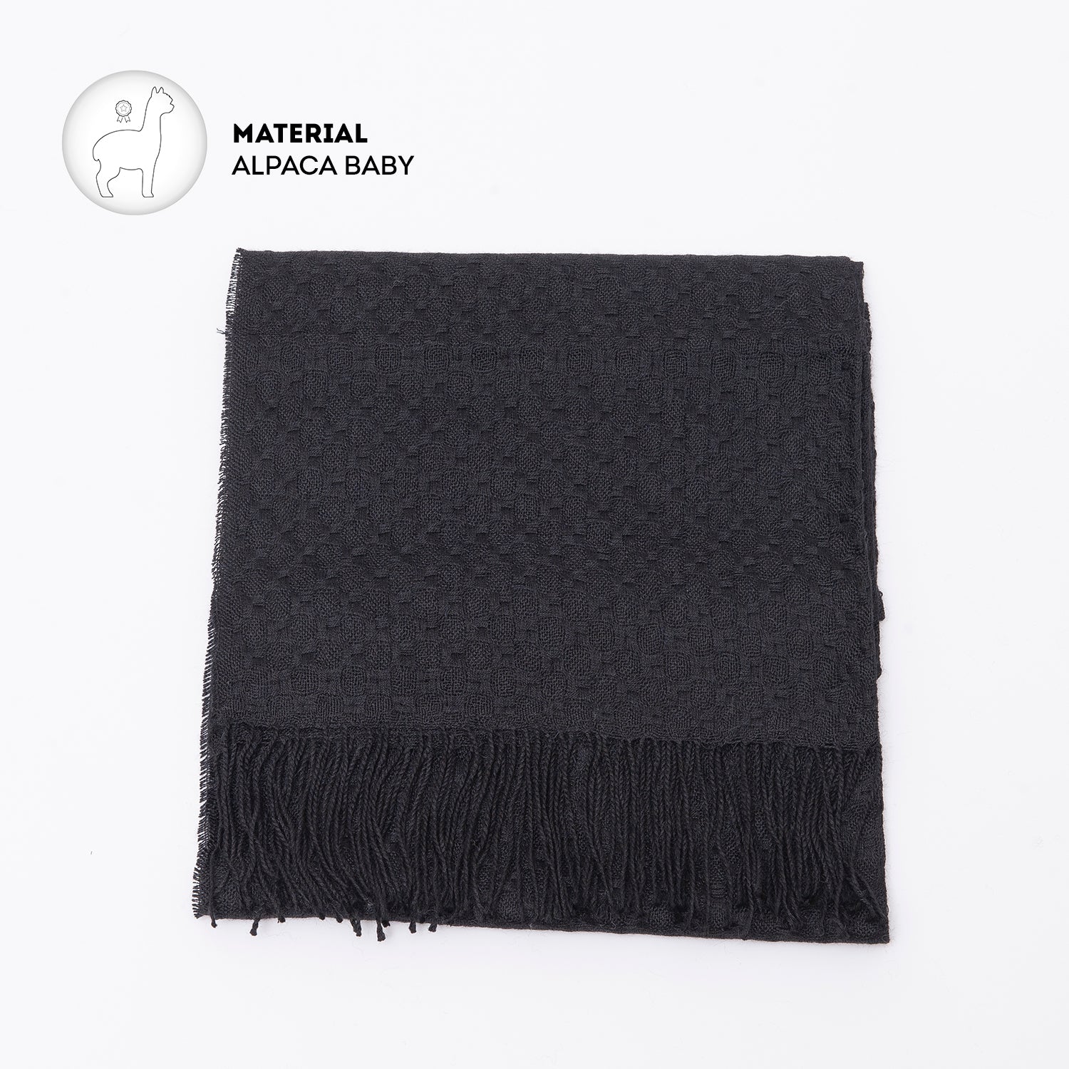 Chal Baby Alpaca Purity Negro